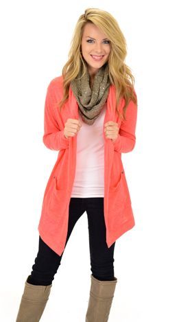 Gotta love a cardigan you can wear with jeans OR yoga pants! $42 at shopbluedoor.com