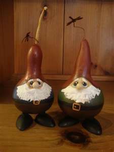 Gourd garden gnomes