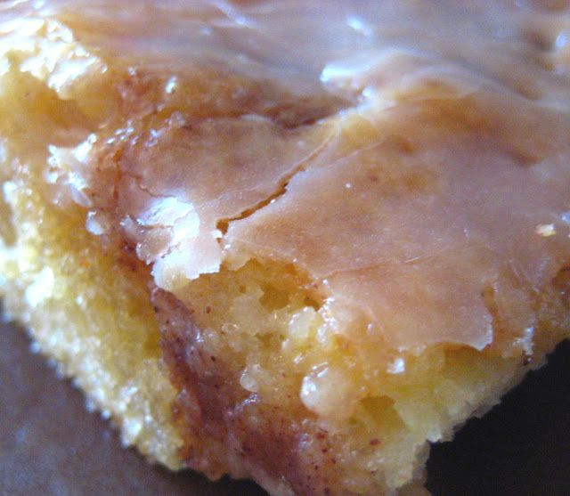 Honey Bun Cake (This is my sons favorite!! Almost melts in your mouth! I make in a 9 x 13 pan but you can also make a bundt.