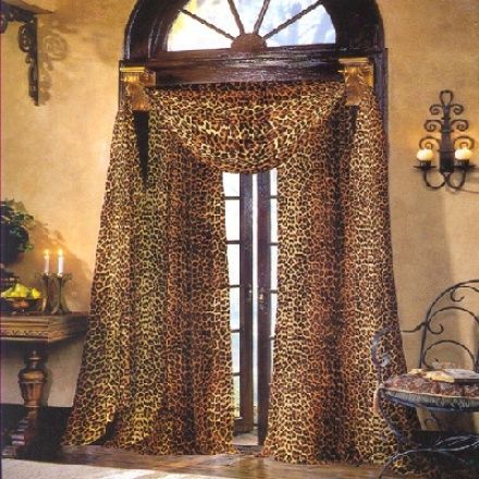 images of animal prints in the homes | Leopard Curtain Styles Design Ideas | MessageNote
