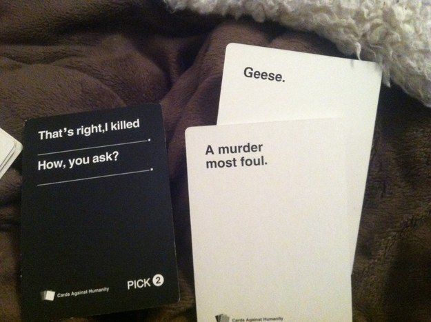 It also knows puns. | 26 Times “Cards Against Humanity” Was Almost Too Perfect