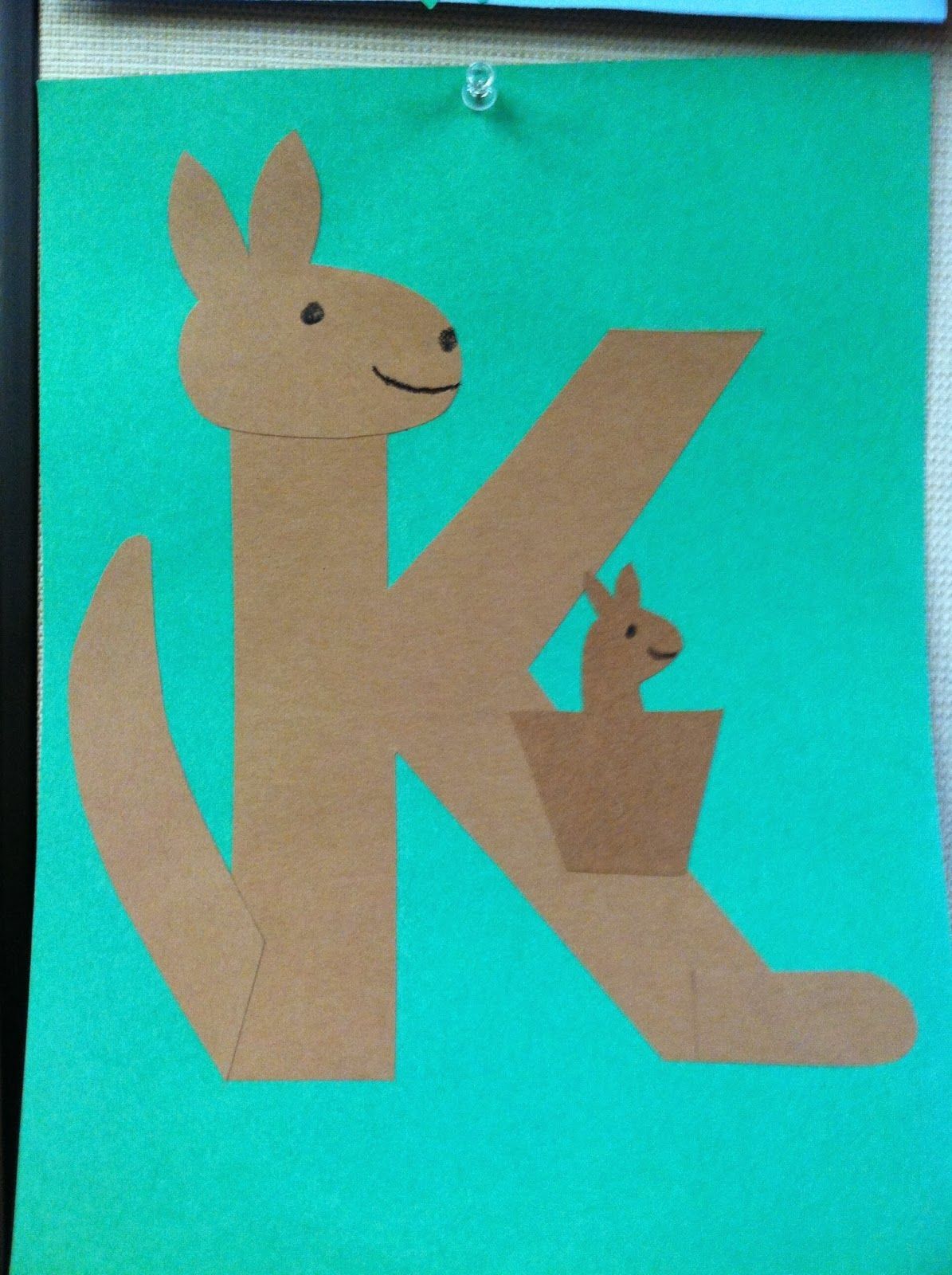 K is for Kangaroo storytime – books, songs, rhymes, and craft