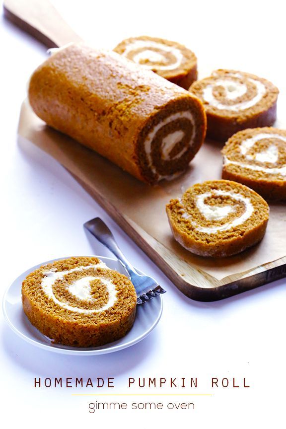 Learn how to make a classic pumpkin roll recipe with cream cheese filling. Its easy, and is always a total crowd-pleaser!