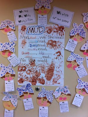 Love these Mrs. Wishy Washys and the mud poem – great addition to any farm unit.