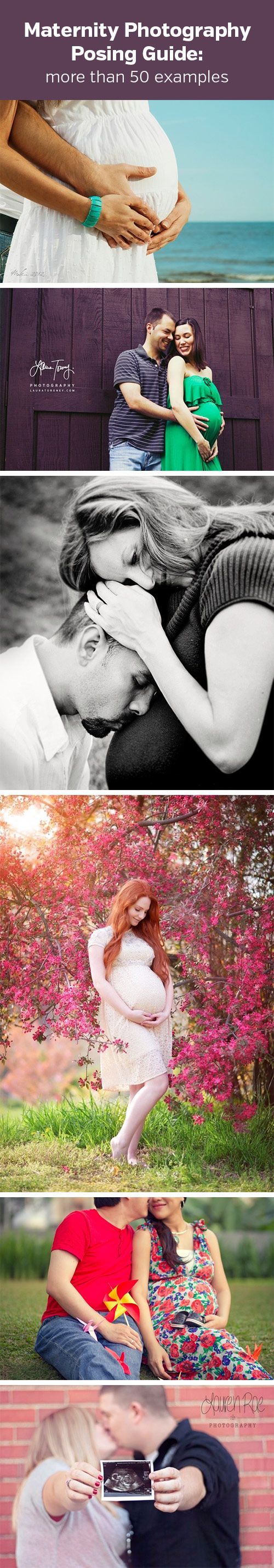 Maternity Photography Posing Guide – shows how to use more than 50 different poses for beautiful maternity photos.