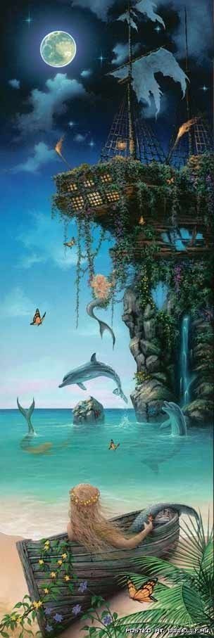 My Enchantments | mermaid paradise – I had and did a puzzle this…