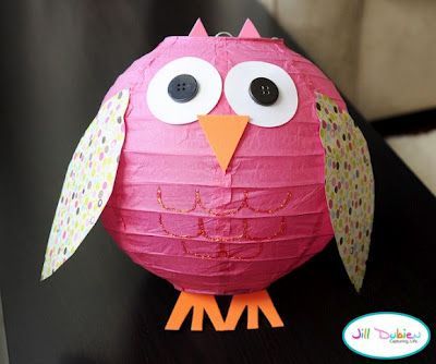 Owl Lantern, Ive made some for the girls room so we can make more if needed, their easy to make