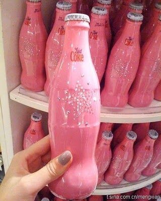 Pink Diet Coke! If I was still drinking diet soda I would definitely be buying this!