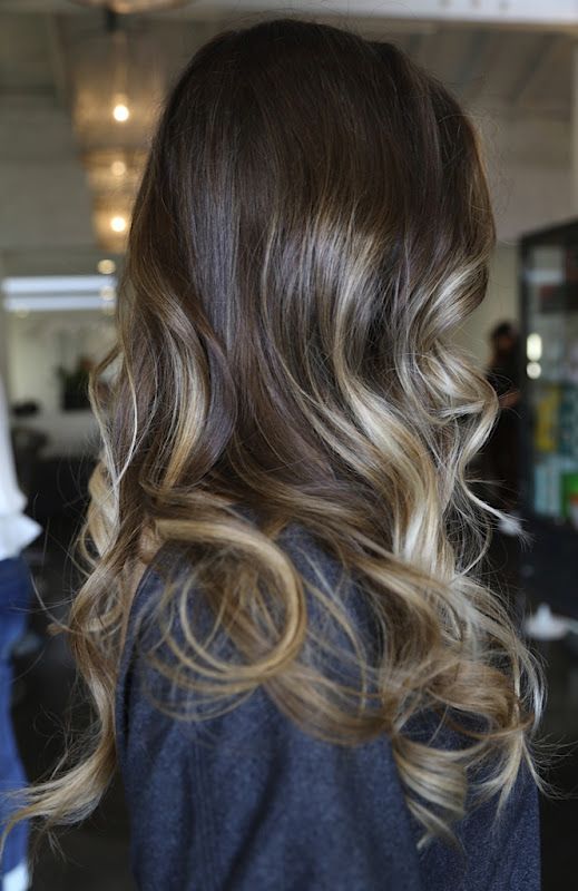 Chocolate brunette with caramel highlights–yum -   Hair with caramel highlights