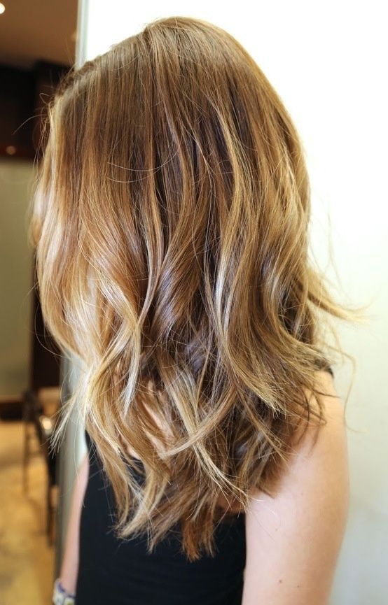 Caramel Hair With Blonde Highlights -   Hair with caramel highlights