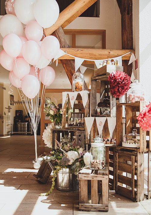 Rustic Natural Wedding: candy bar by bloom in may