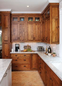Rustic Reclaimed Chestnut – rustic – kitchen – new york – Crown Point Cabinetry