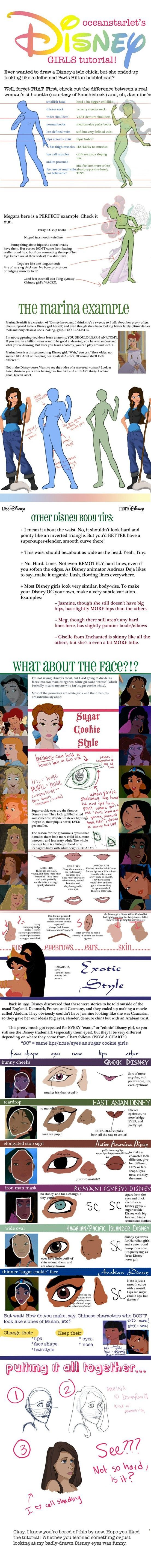 :Specifics of drawing Disney” i actually find this funny. I have av friend who has drawings of Disney princesses that are perfect