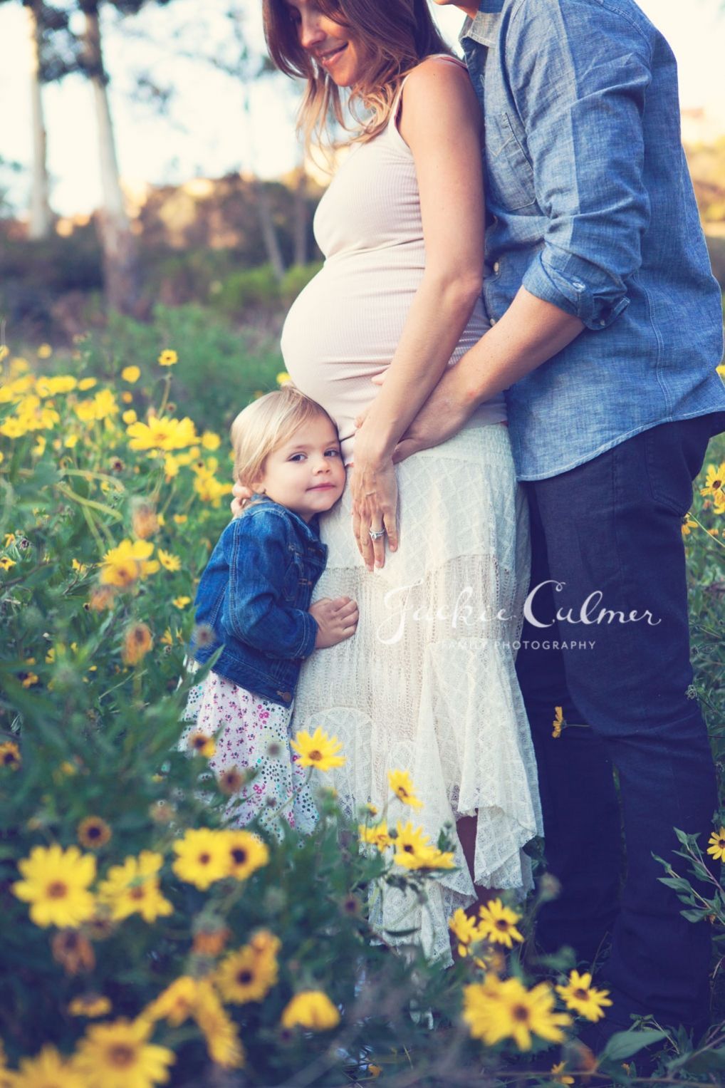 Sweet maternity shot. Crystal Cove Family Photography  Jackie Culmer Photography