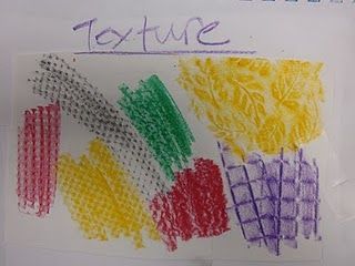 texture  TO USE WHEN WE ARE CREATING OUR TOUCH BOARDS AS WE STUDY THE FIVE SENSES.