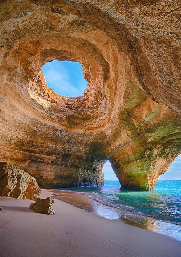 ~~The cave ~ the only access is by the sea near Lagoa, Algarve, Portugal by Bruno Carlos~~I would love to see this in person!!