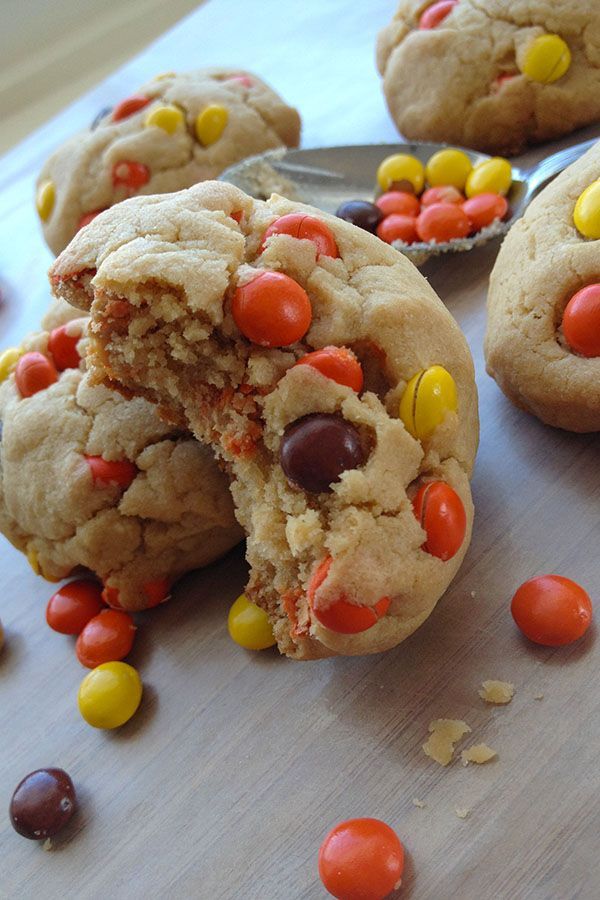 The most PERFECT Reese Peanut Butter Cookies!