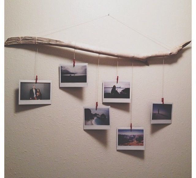 Using Driftwood for a Beachy Christmas or Limb for a Cozy Cabin feel & 3m Removable Command Strips to Hang Temporarily