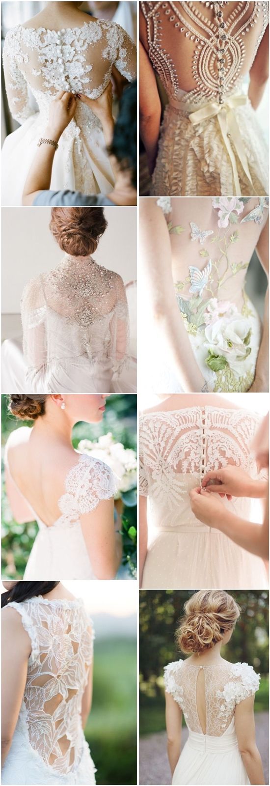 vintage wedding dresses-lace bridal gowns