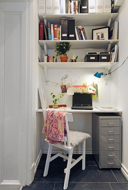 Yellow Bliss Road: 15 Inspiring Small Office Spaces and What Im Working On