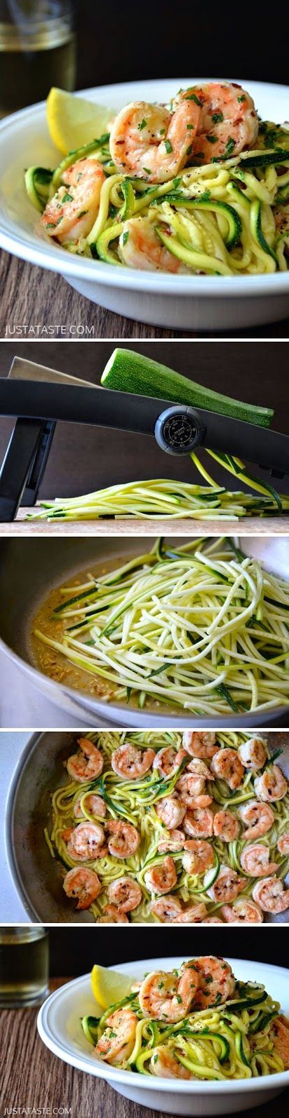 Zucchini noodle pasta! Yummo! Add even more fresh and ideally organic produce and veggies like peas for even more nutrition and