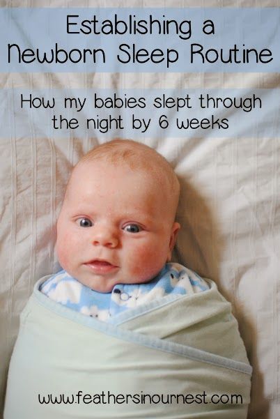 10 great tips to help your baby sleep through the night at an early age!  |  Feathers in Our Nest