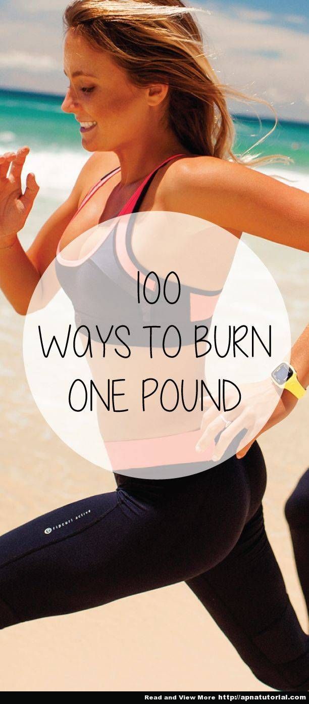 100 ways to burn one pound of fat with how much you need to do each exercise