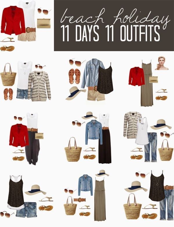 11 days 11 outfits how to pack a suitcase on Domestic Mamma