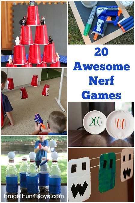 20 of the best Nerf games to make and play