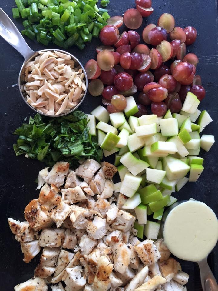 21 Day Fix Chicken Salad Recipe and homemade dressing