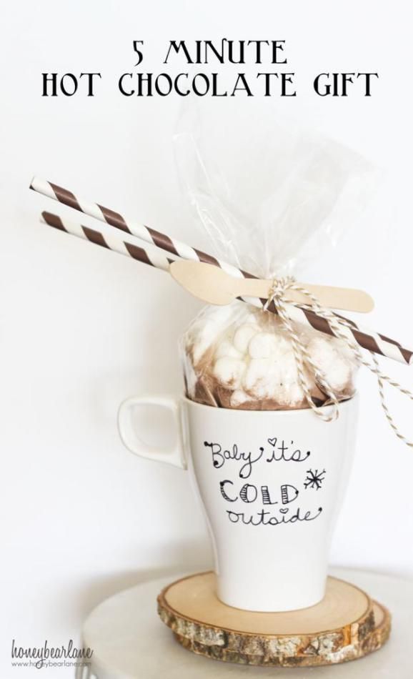 5 Minute Hot Chocolate Gift! Quick and easy to put together!