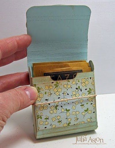 A DIY little box in which to carry your tea. | 27 Items All Tea Lovers Need In Their Lives