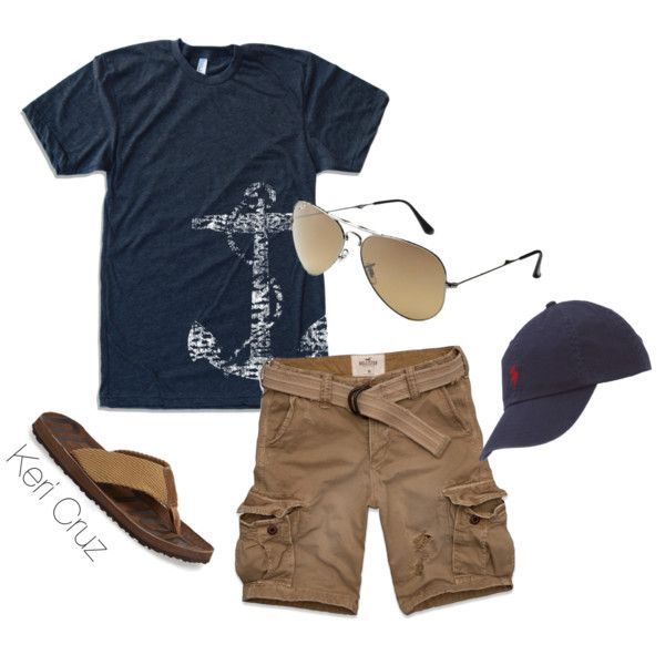 A fashion look from April 2014 featuring Hollister Co. shorts and Ray-Ban sunglasses. Browse and shop related looks.