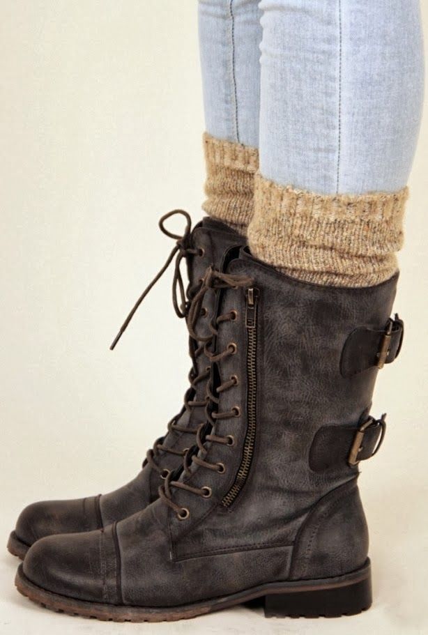 A solid pair of boots are a girl’s best friend! These amazingly trendy boots fit the bill perfectly with a side zipper that allows