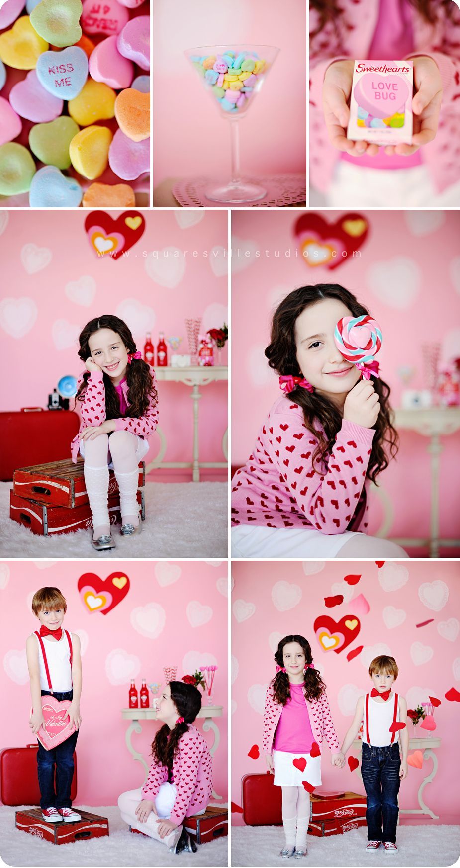 adorable valentine’s day shoot!
