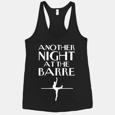 Another Night At The Barre | Barre Tank I Affordable Barre Clothes I Fitness Fashion