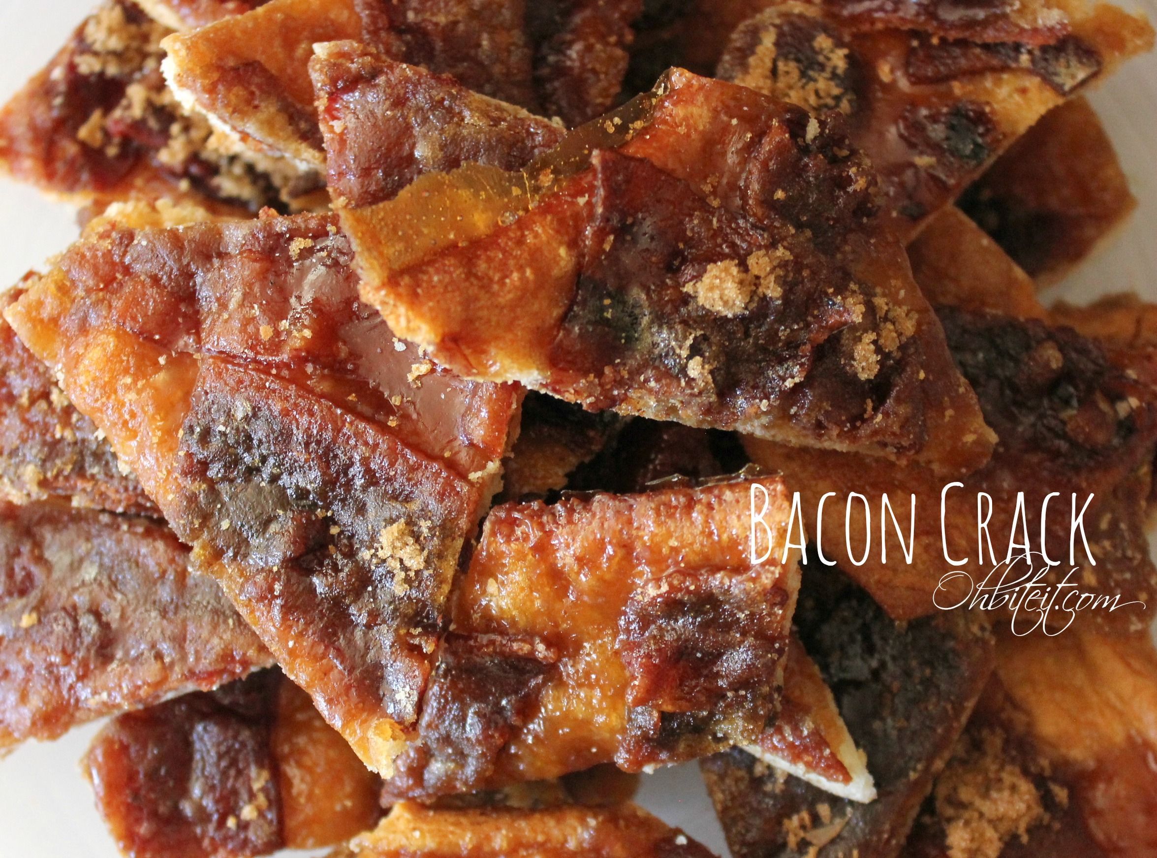 Bacon Crack! | This looks so good but yet so bad for you. But gotta try for next party.