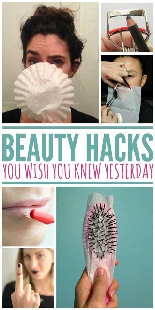 Beauty Hacks You Wish You Knew YESTERDAY