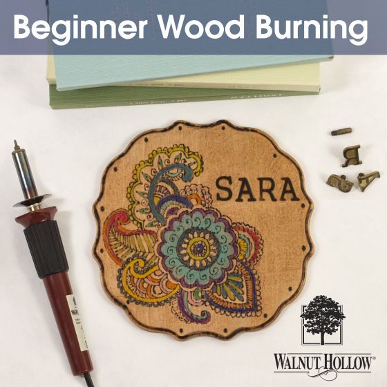 Beginner Wood Burning Project | Walnut Hollow Crafts