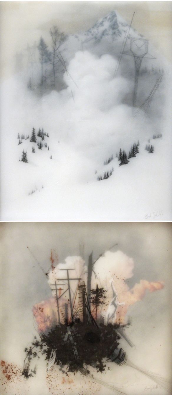 brooks salzwedel – layers and layers of mixed media