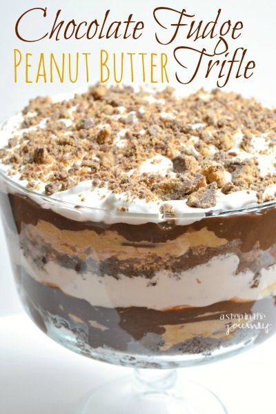 Chocolate Peanut Butter Trifle