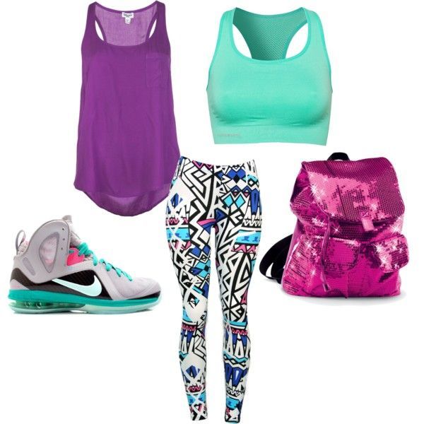 “crazy and colorful dance outfit.” by alleyswag on Polyvore