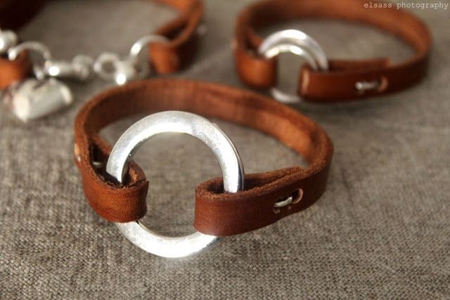 DIY: Leather bracelet