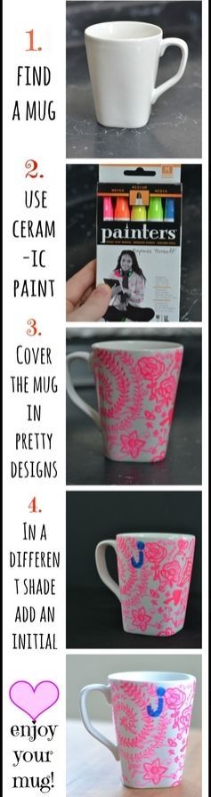 DIY Sharpie Mug Idea | Last minute gifts | Handmade Gifts