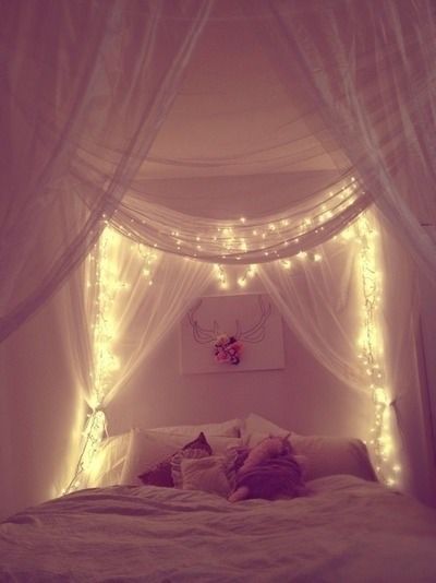 Dreamy bedroom. Good for young adult girls., teenage girl bedroom ideas