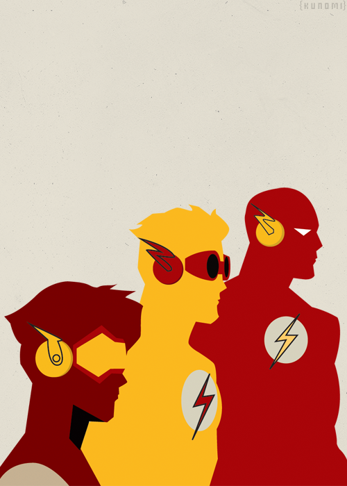 edits impulse The Flash young justice kid flash wally west bart allen barry allen flash family I love this family u-u