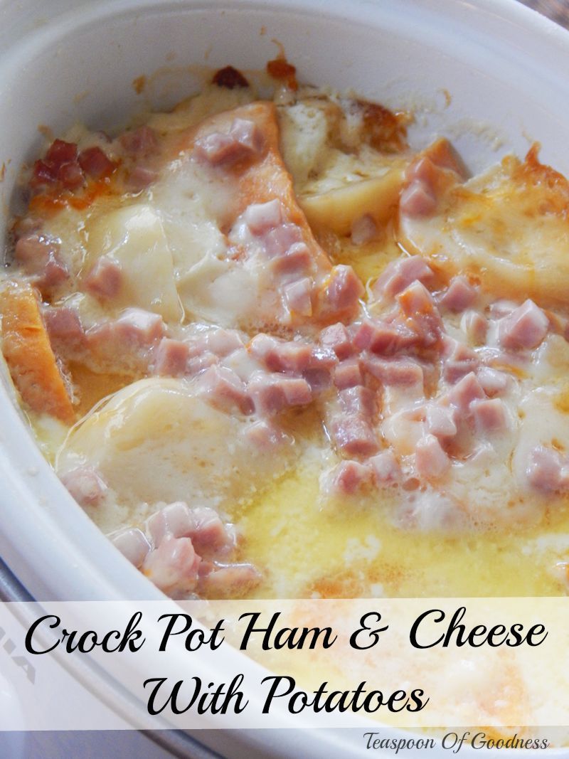 Everyone loves a good Crockpot recipe, and these Crockpot Ham & Cheese Potatoes are an excellent side dish or meal in themselves.