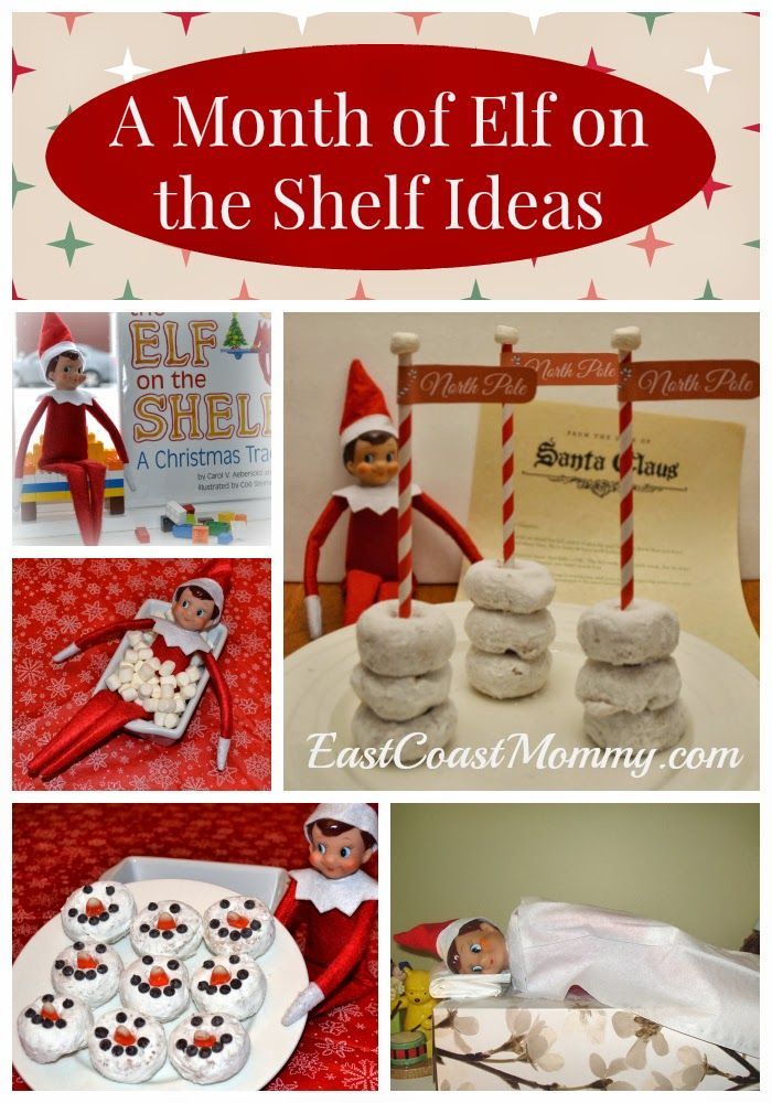 FANTASTIC! A month of Elf on the Shelf ideas and printables. It’s the only #ElfOnTheShelf post you’ll need this year!