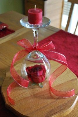 Forever rose (2). It’s a wine glass upside down. Love this!!