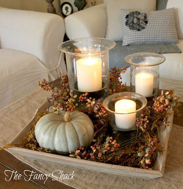 Gorgeous Coffee Table Tray Display ~ The Fancy Shack